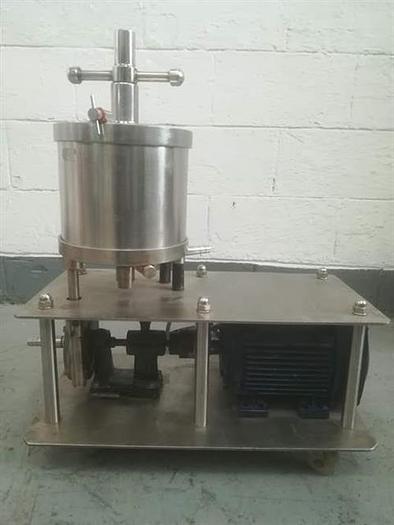 Used Stainless steel filter press