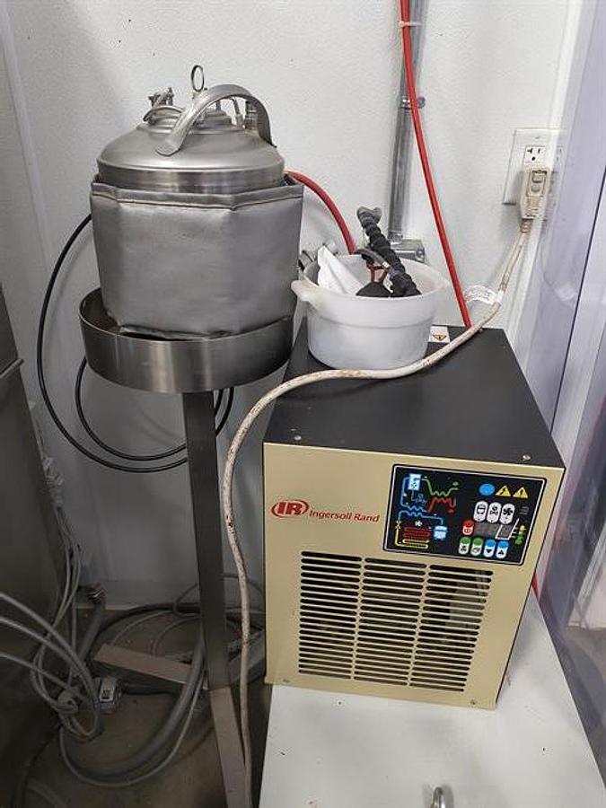 Used Rollermac 24" Stainless Steel Coating Pan with Spray System