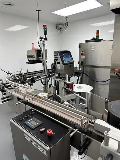 Used NJM Solid Dose Bottle Filling Line