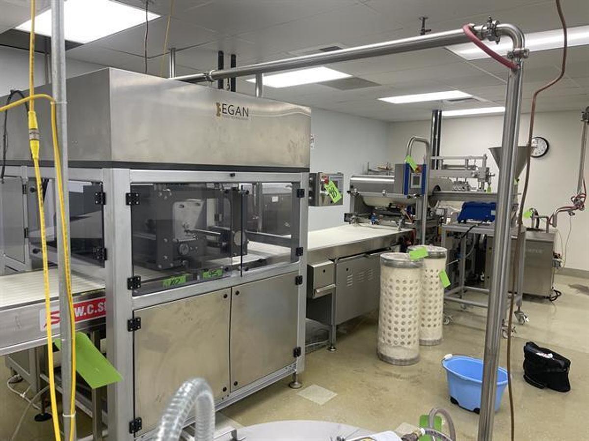 Used Sollich 620 (24") Caramel Nut Cluster Depositing Line - 150 clusters/minute