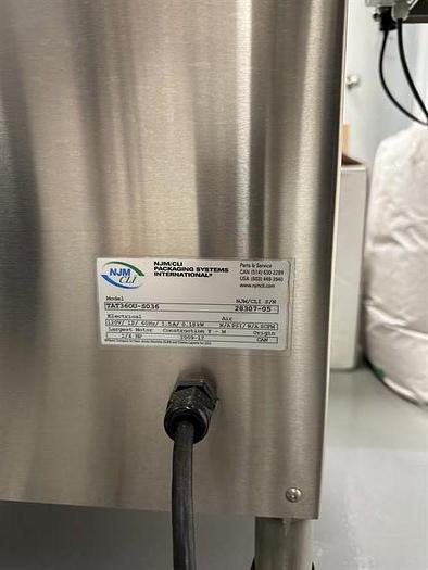 Used NJM Solid Dose Bottle Filling Line