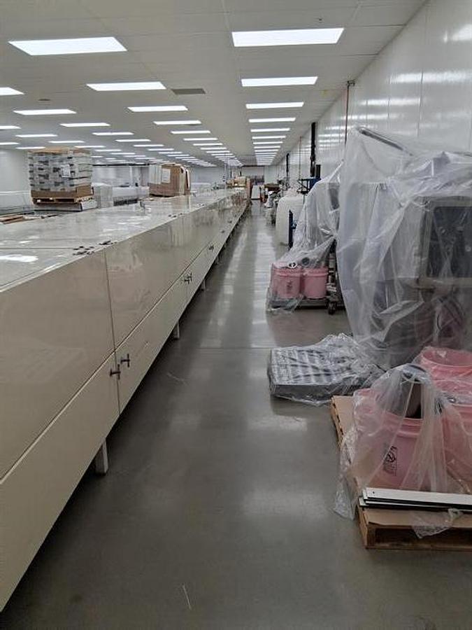 Used National Equipment 32" Chip Depositing Line