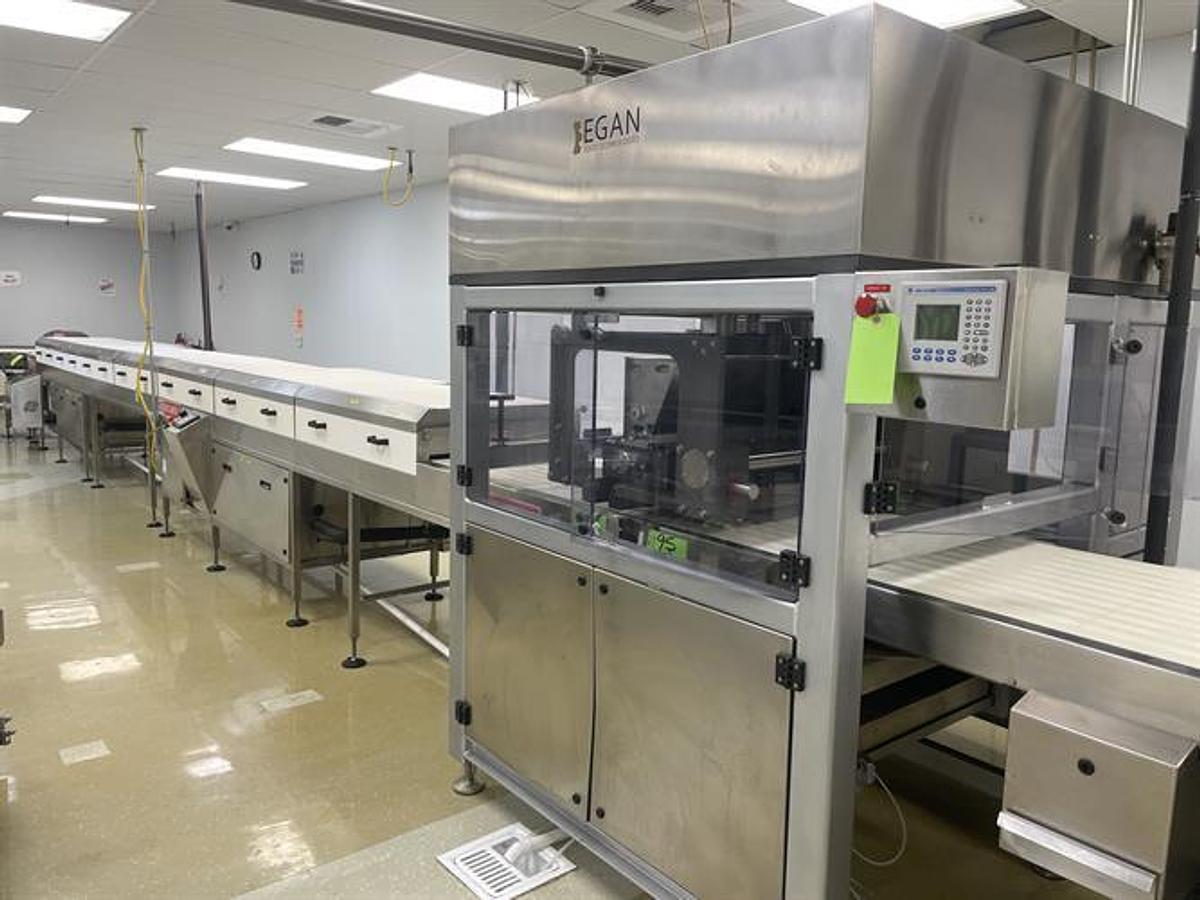 Used Sollich 620 (24") Caramel Nut Cluster Depositing Line - 150 clusters/minute