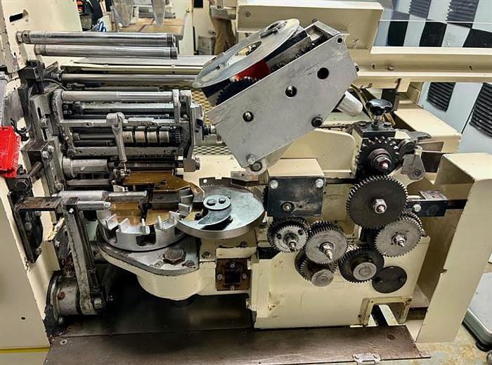 Used Rose Forgrove RF750 Face Cut & Twist Wrapping Line