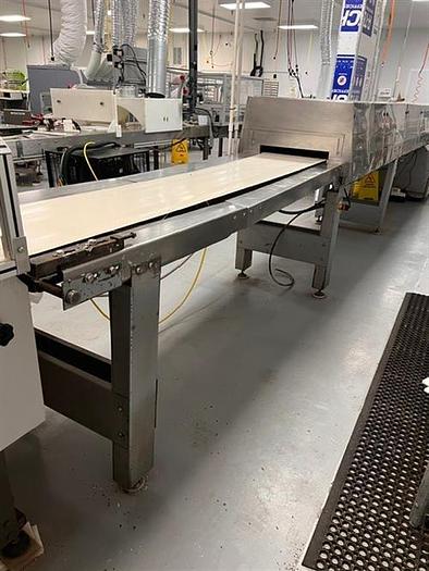 Used APV 16" wide x 28-ft Long Stainless Steel Cooling Tunnel