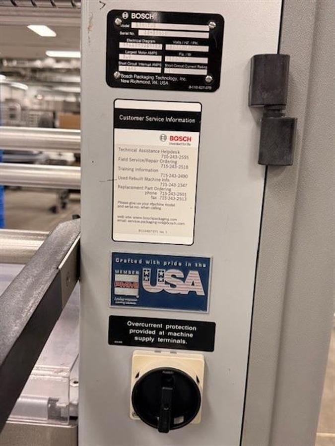 Used Bosch Stratus Horizontal Flow Wrapper