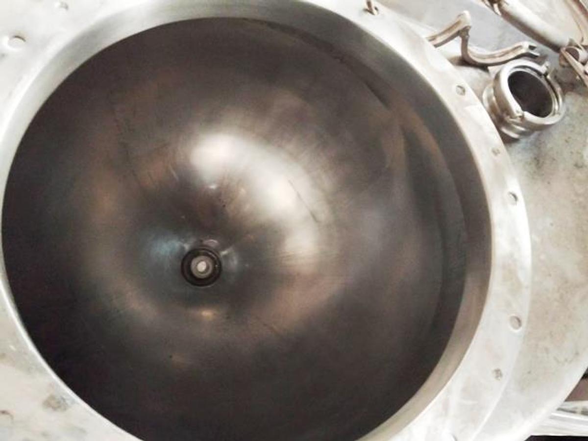 Used Lee model 150 SSA 150 gallon stainless steel tank
