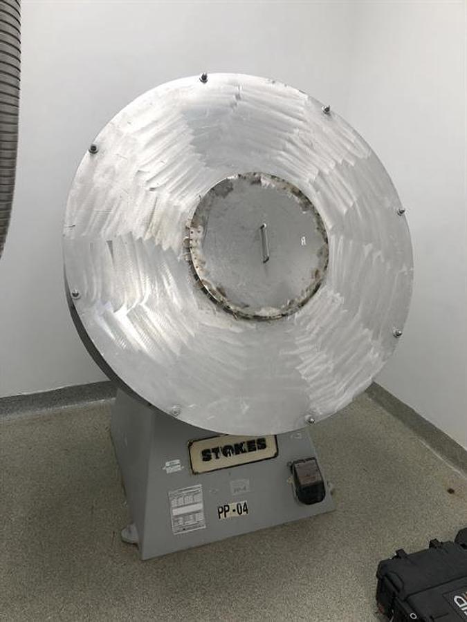 Used Stokes 40" diameter canvas polishing pan
