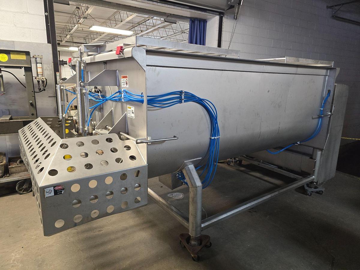 Used AMFEC Model 510 6,000 LB Paddle Mixer