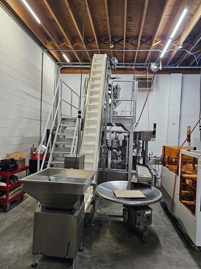 Used Shenzhen Ouya Industry Pre-made Pouch Machine with Scales