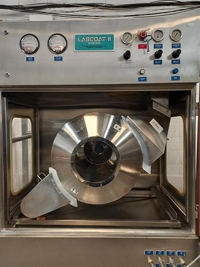 Used O'Hara model LCW-X LABCOAT coating pan