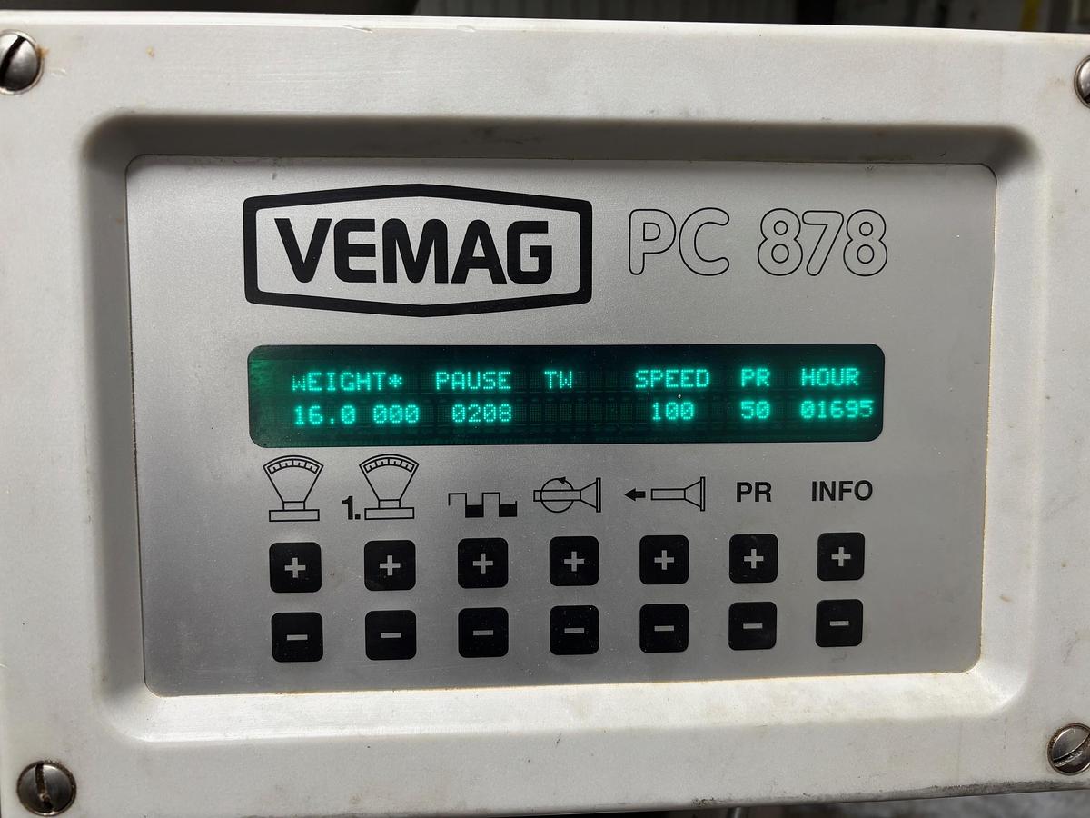 Used Vemag Model Robot 500 with Guillotine Cutter