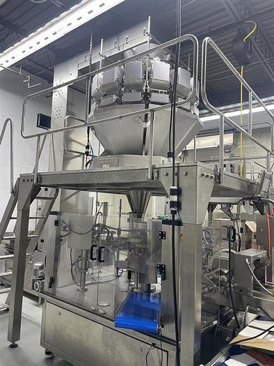 Used Jintian Doy Pouch Machine with 14-head Scale