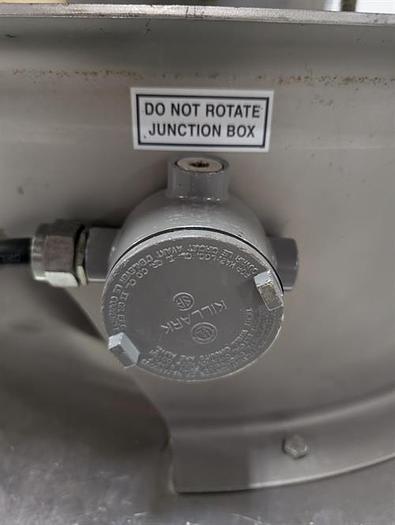 Usado Sweco model MX48Y686EPP4SDSETLWC  48" diameter single deck sifter (base only)