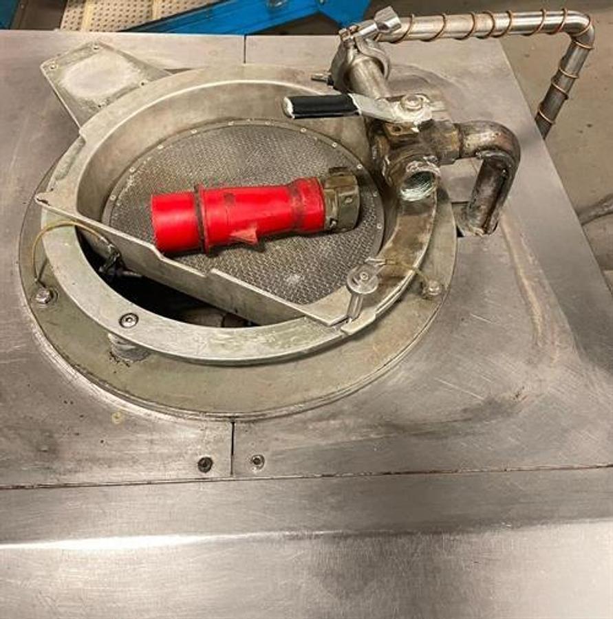 Used Sollich model TFD-150 120 kg/hr Turbo Mini Tempering Unit