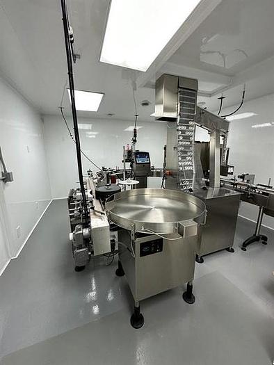 Used NJM Solid Dose Bottle Filling Line