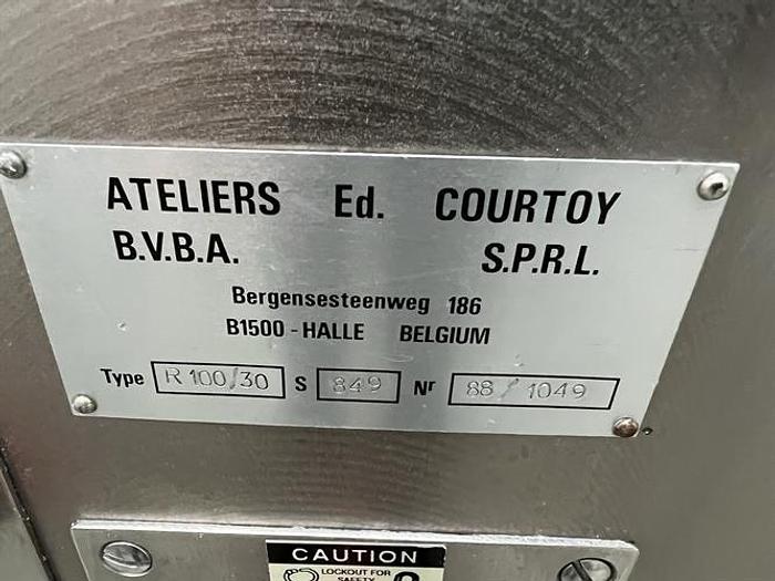 Used GEA Courtoy model R100/30, 30 station tablet press