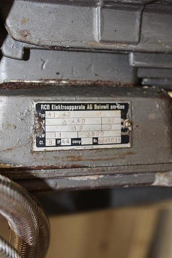 Used Fryma model MK160/R carborundum stone mill