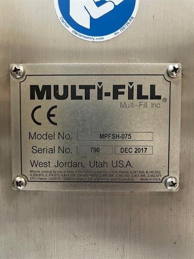 Used Multi-fill MPFSH-075 Automatic Pocket Filler