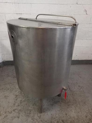 Used Stainless steel  118 gallon jacketed tank