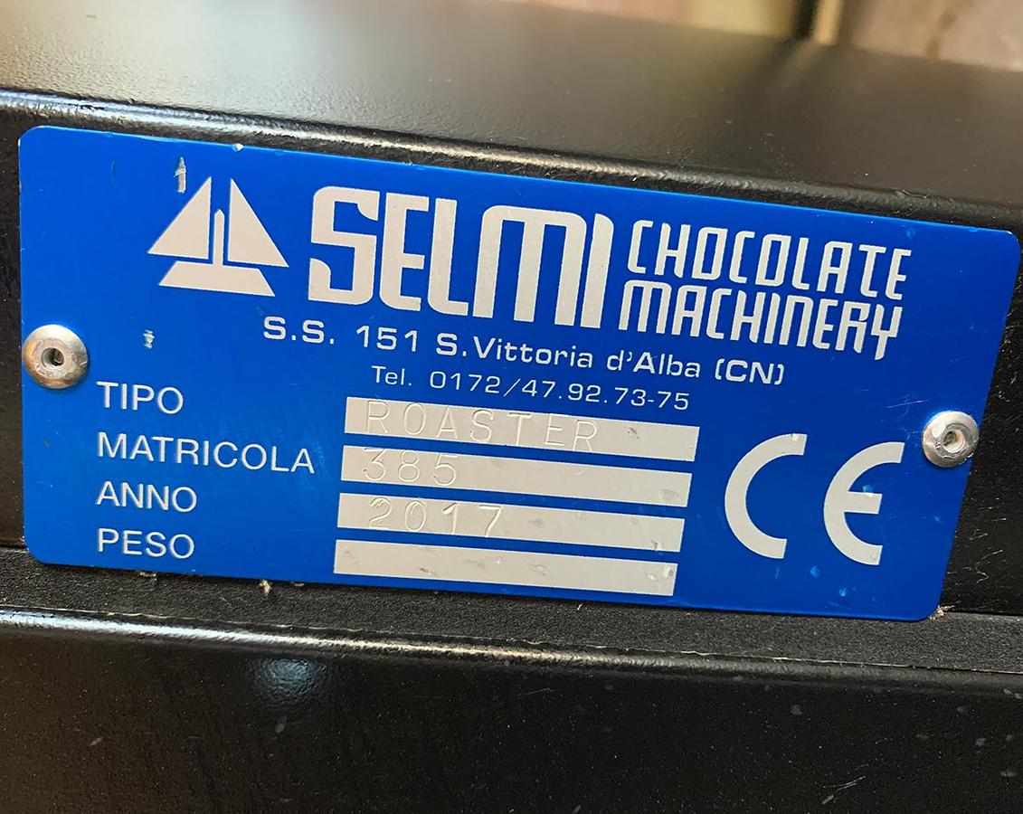 Used Selmi 120 25 kg/batch Centoventi Roaster