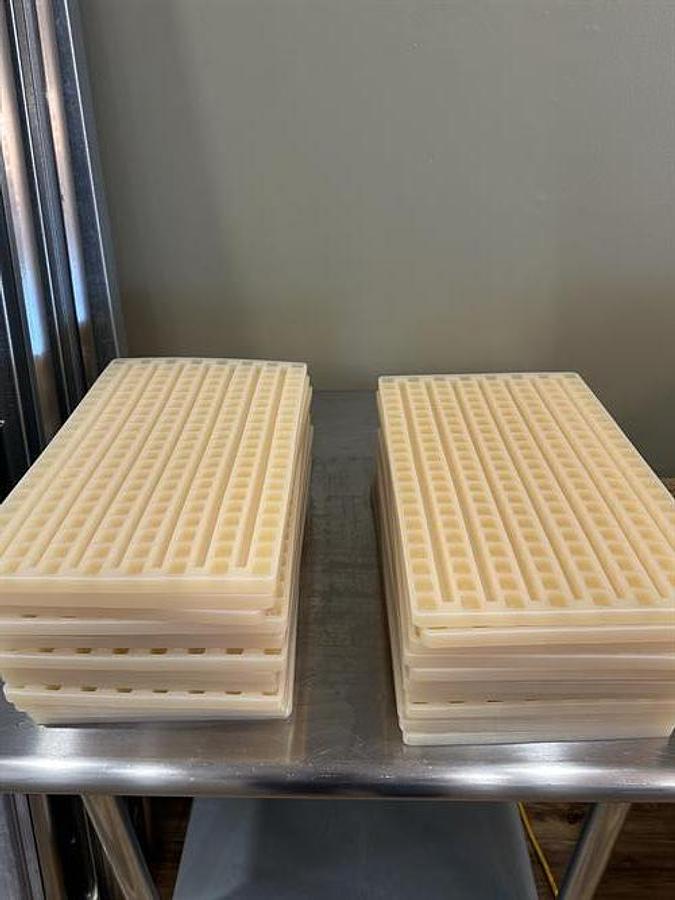 Used Truffly Made XL Universal Gummy Depositor with Molds and Panner