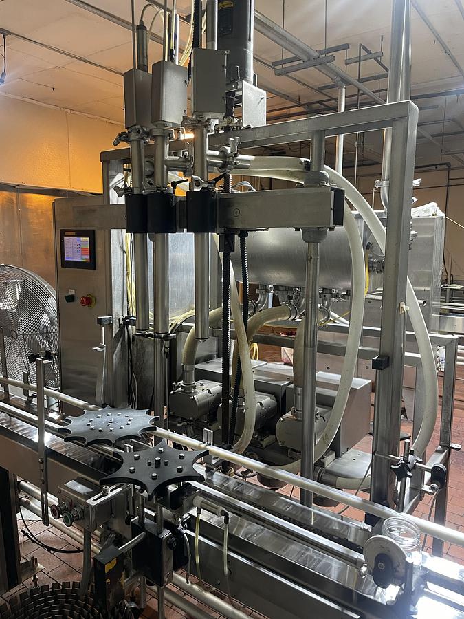 Used Fluid Packaging Solutions 3 Pump Filler