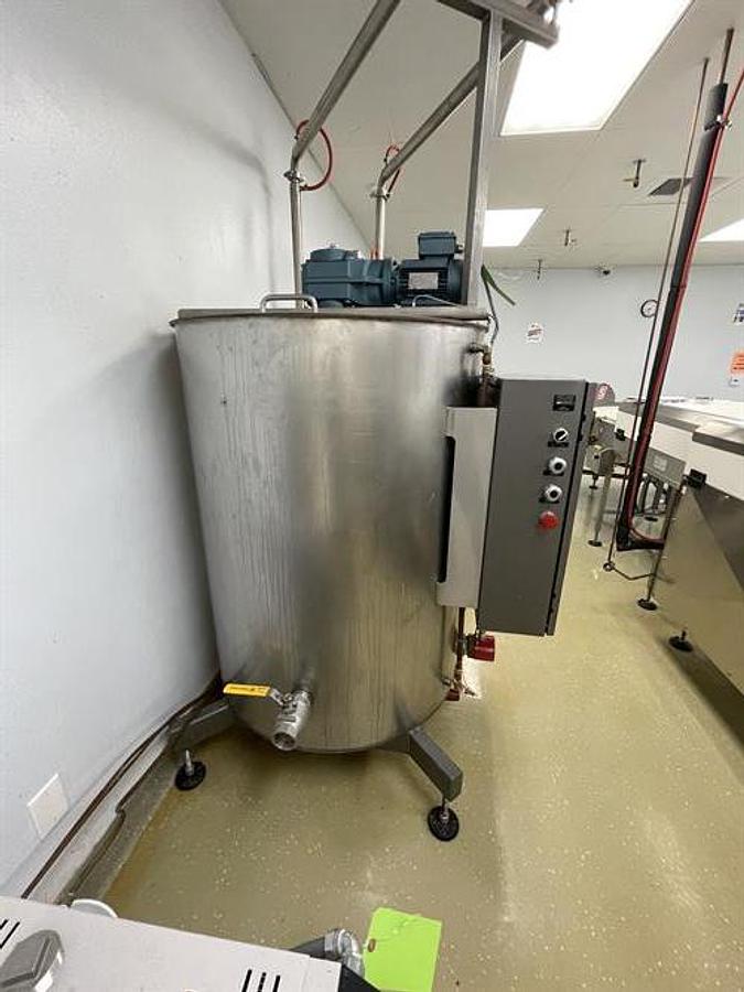 Used Imperial Design 1500 lb Stainless Steel Chocolate Melter