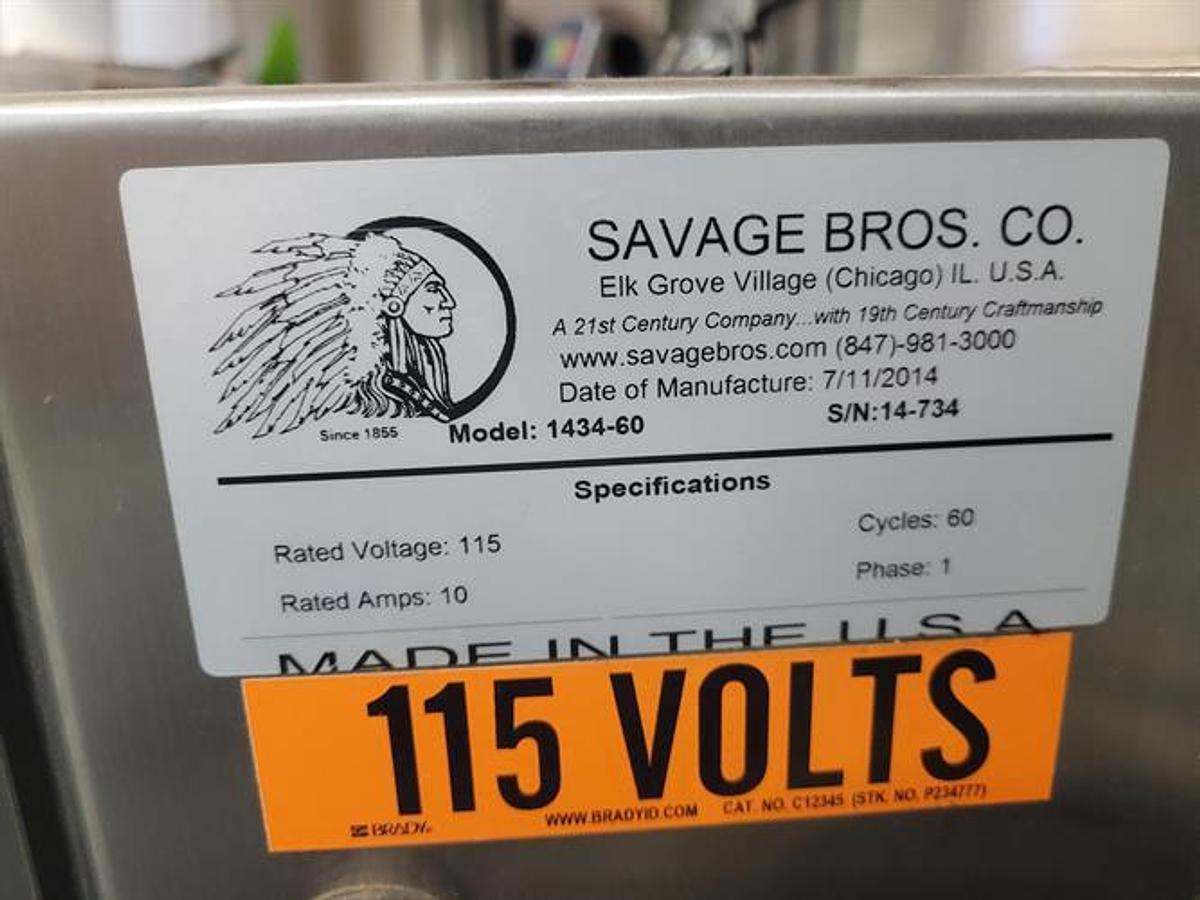 Used Savage 50lb SS Auto Tempering Melter w Mini Pump