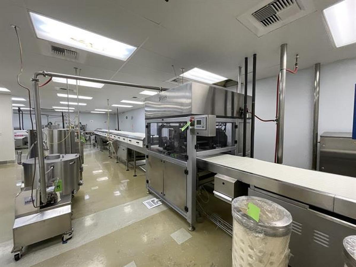 Used Sollich 620 (24") Caramel Nut Cluster Depositing Line - 150 clusters/minute