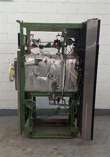 Used Amsco stainless steel double door Autoclave