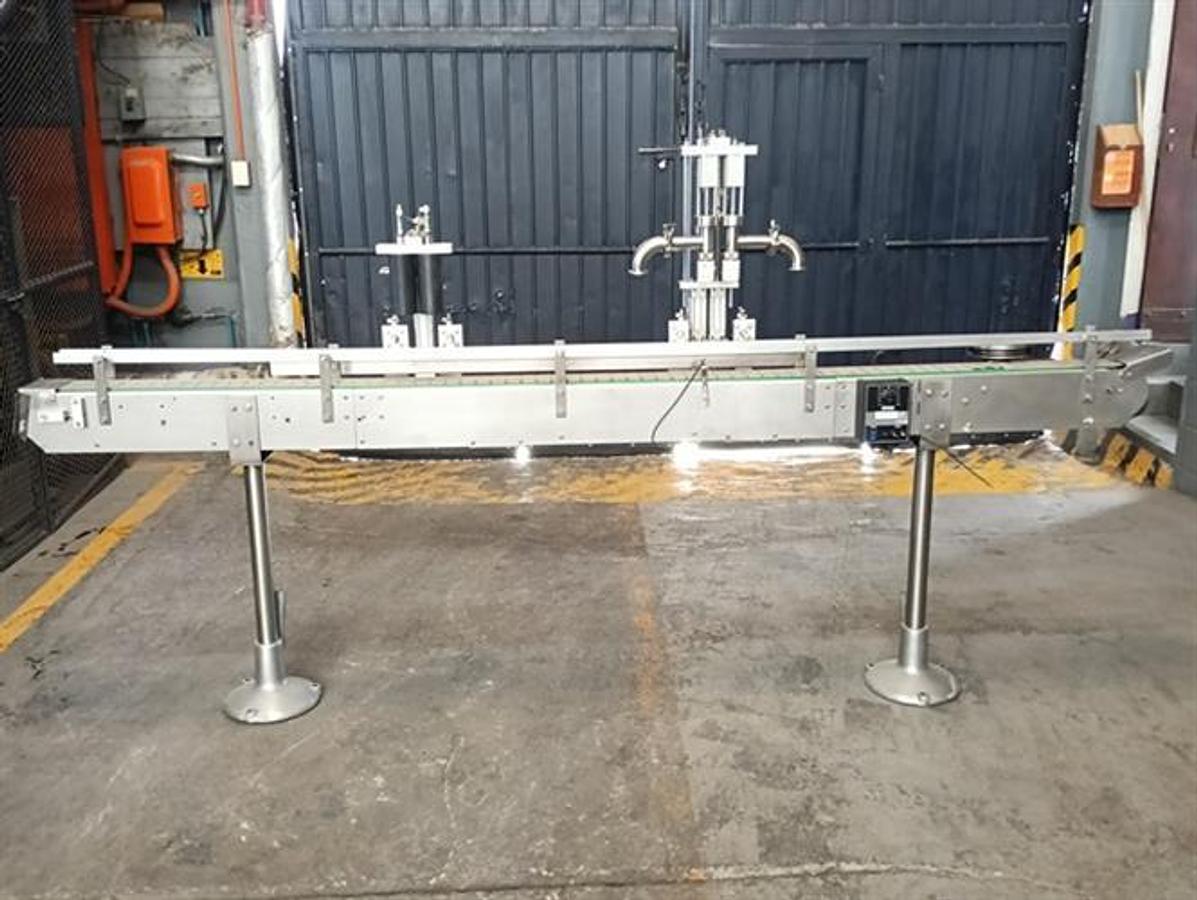 Used Cleveland model SGP-D-1002 stainless steel piston filler