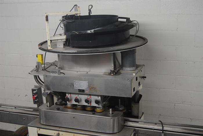 Used Kaps-All Model C 8-Quill Capper -