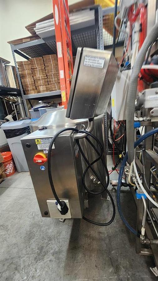 Used Cleveland 40 Gallon SS Electric Tilting Steam Kettle with Mixer