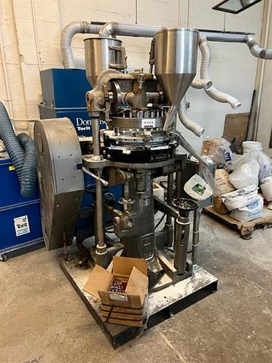 Used Stokes BB2 27 station tablet press