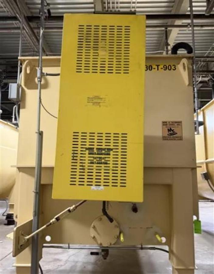 Used WM.A.Schmidt 50,000-lb Jacketed Horizontal Chocolate Tank