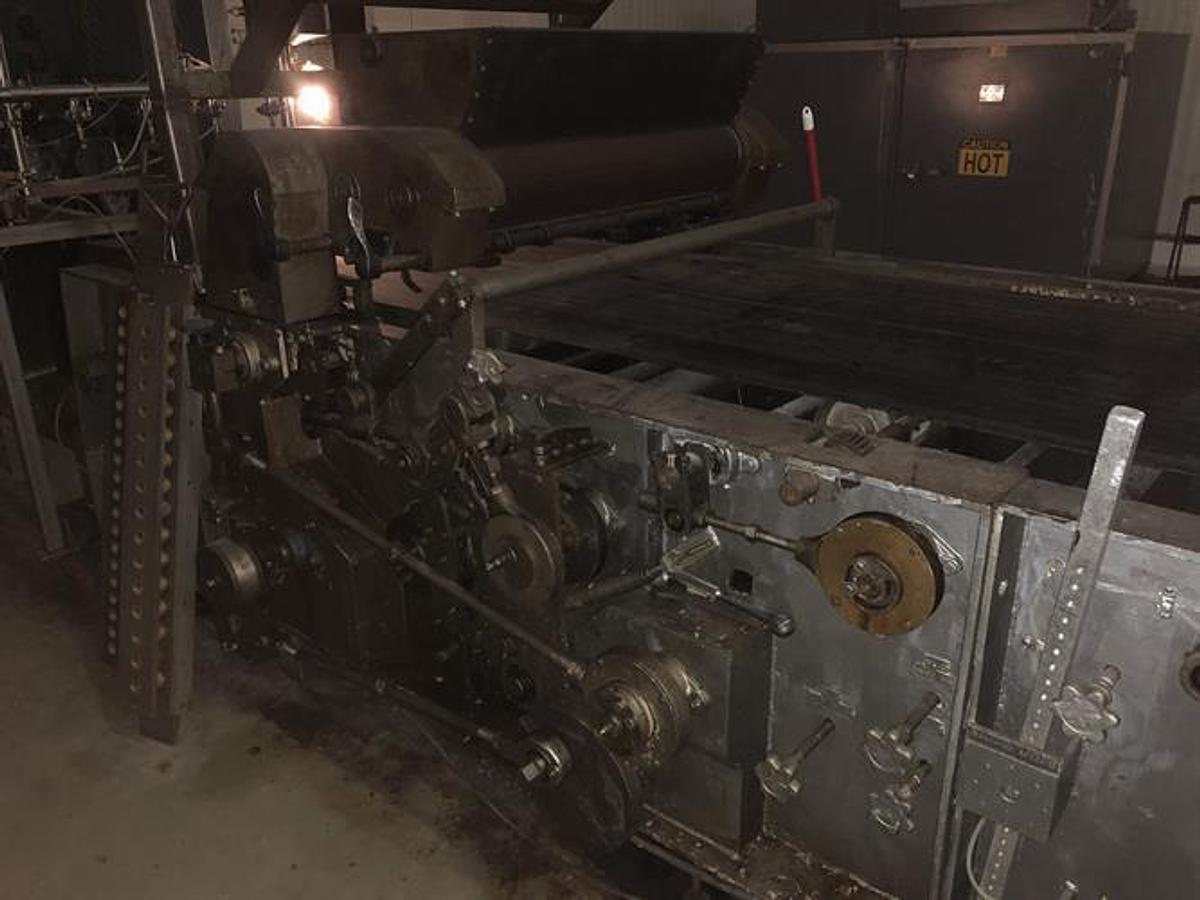 Used Werner Lehara 1- Meter Double Oven Line for Biscotti/Macaroons