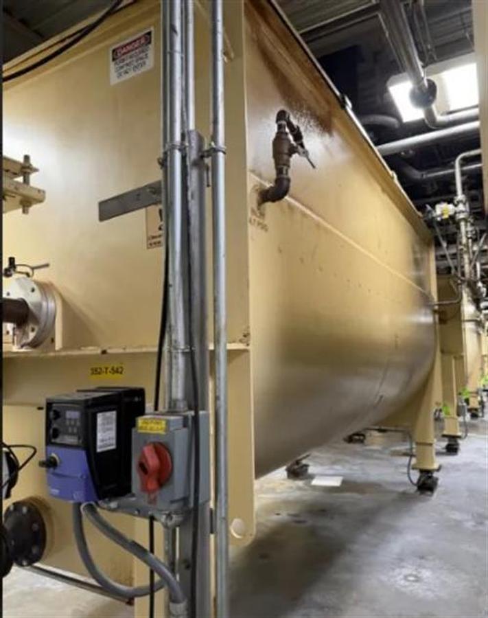 Used WM.A.Schmidt 50,000-lb Jacketed Horizontal Chocolate Tank