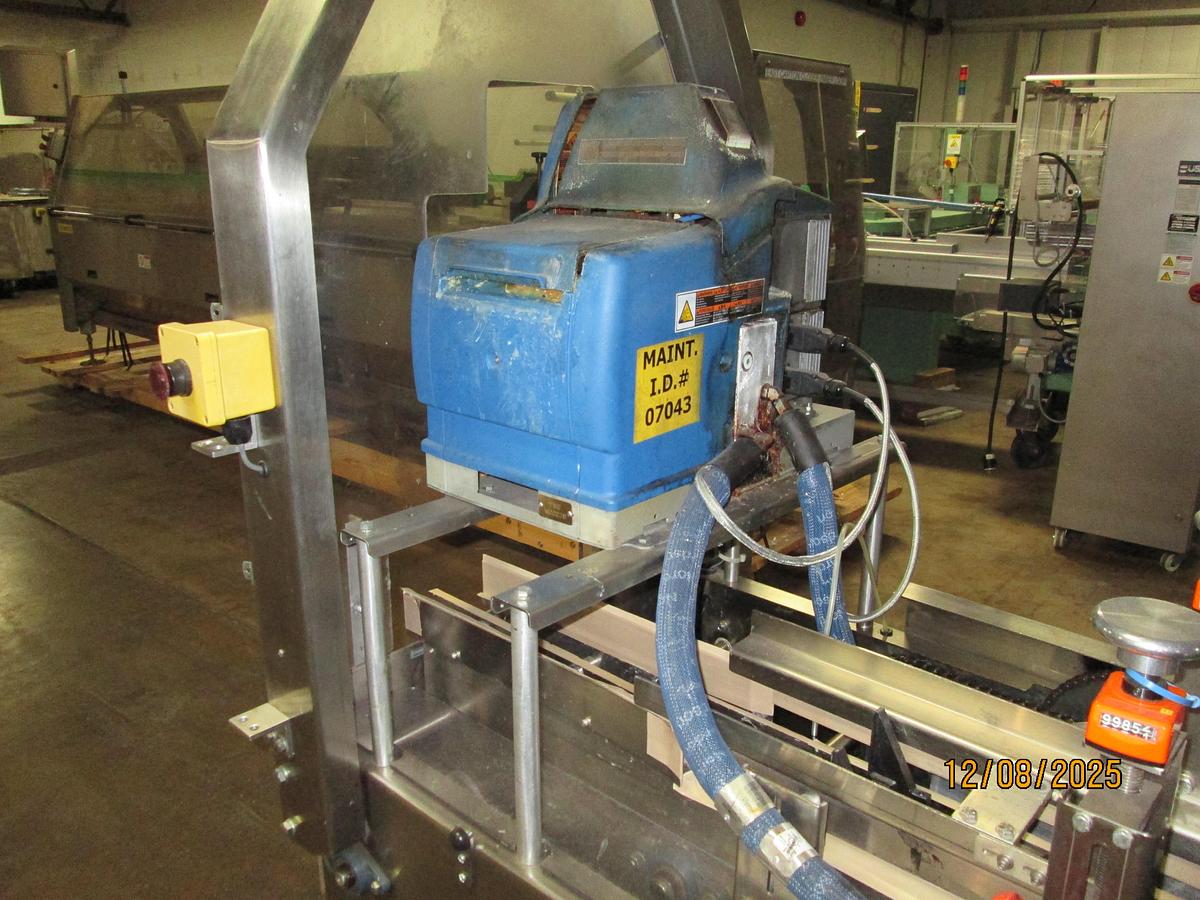 Used Adco Model 15DBC105SS Automatic Horizontal Cartoner