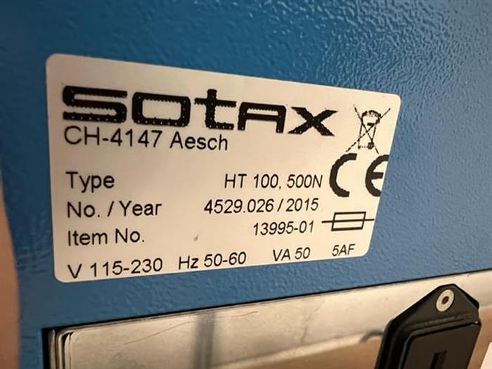 Used Sotax model HT100.500N automatic tablet testing system
