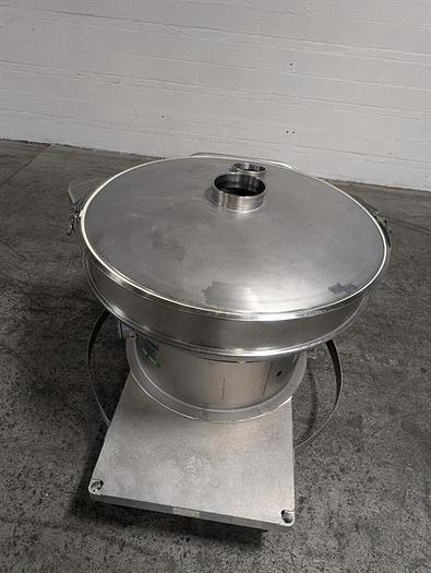 Used Sweco model XS48Y686SETLWC 48" diameter single deck sifter