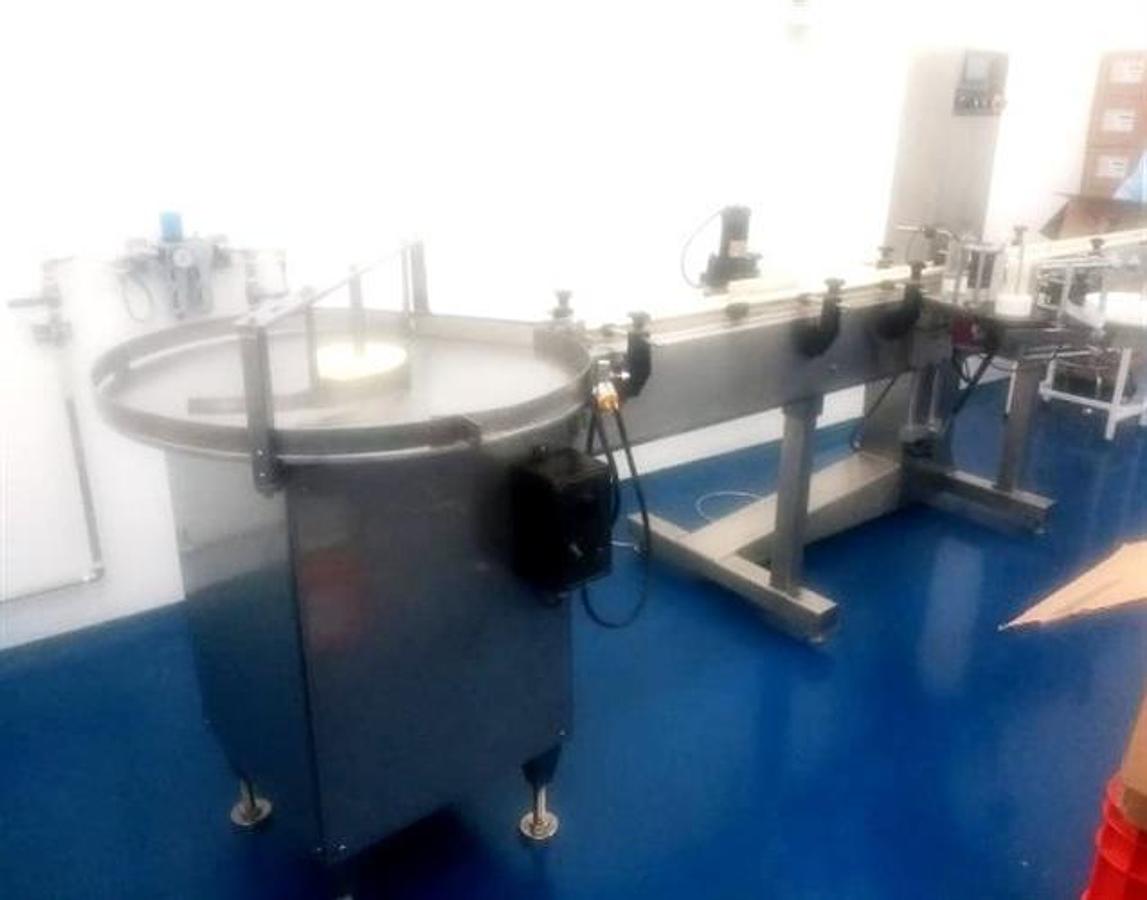 Used Nec Stainless steel tablet counter line including