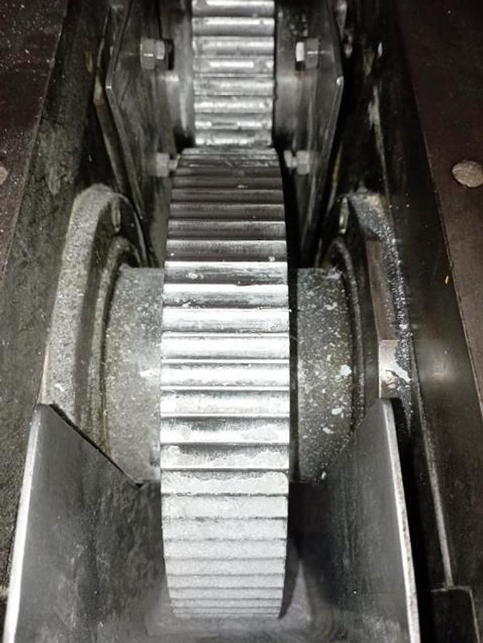 Used Fitzpatrick model C-8540 stainless steel chilsonator