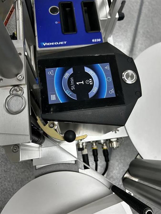 Usado AutoMate Model LW-40 Label-Vantage Pressure Sensitive Wraparound Labeler