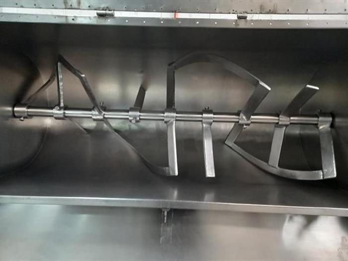 Used Stainless Steel 500 liter ribbon blender