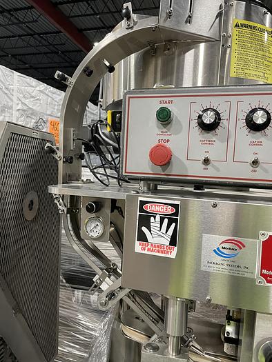 Used Kaps-All model E 4 spindle capper