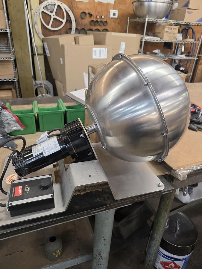 NATIONAL EQUIPMENT 12", 16" & 24" SS Coating Pans