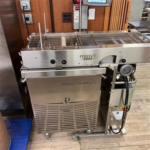 Used Perfect PT-75 Tempering unit with Enrober
