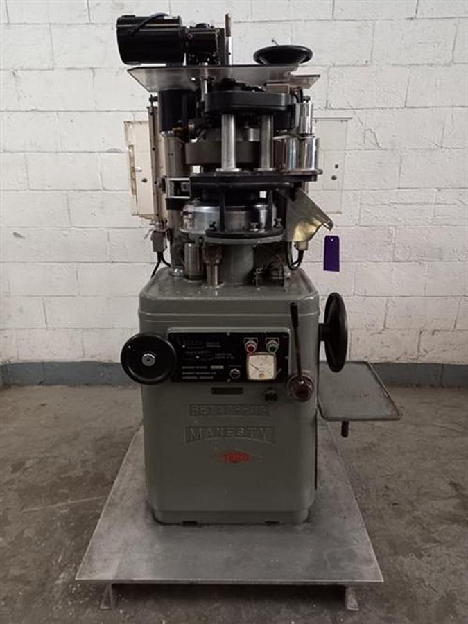 Used Manesty model Betapress 16 station rotary tablet press