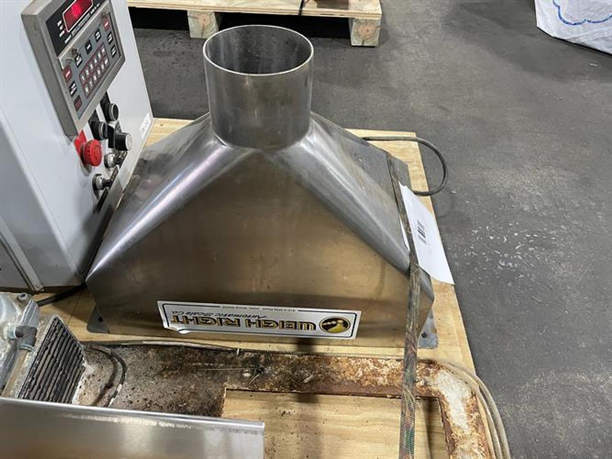 Used Weigh Rite model PMB-1E Table Top Single Head Net Weigher